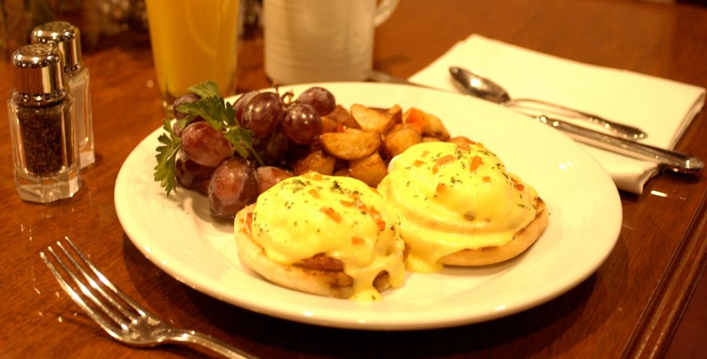 Steakhouse 55’s Eggs Benedict