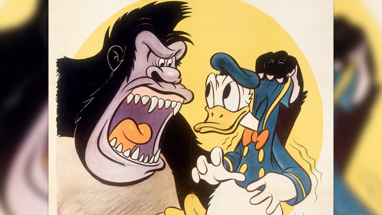 Donald Duck and the Gorilla