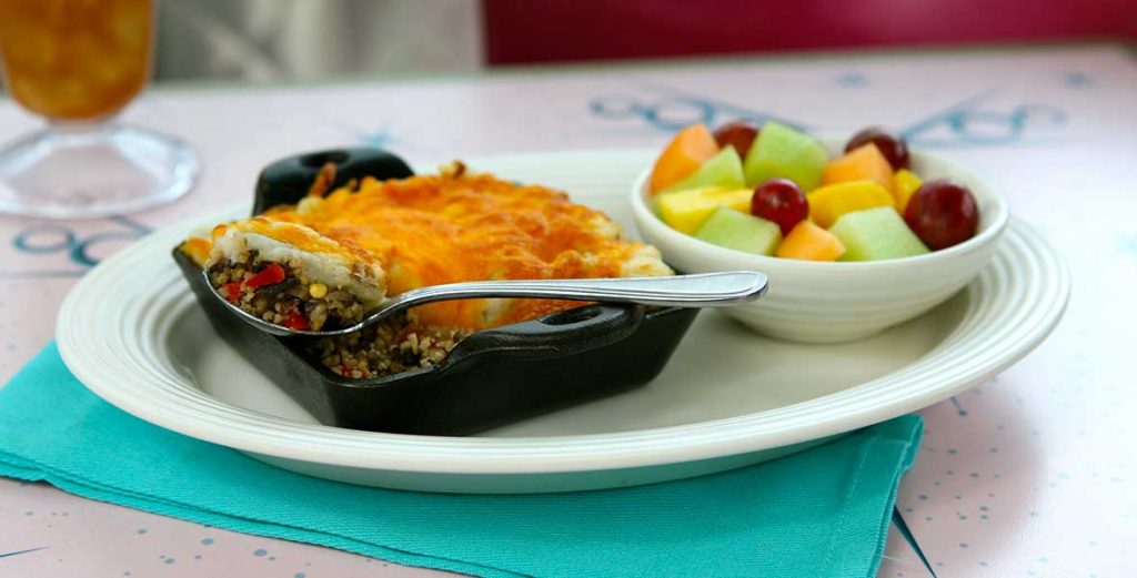 Flo’s V-8 Café Veggie Tater Casserole