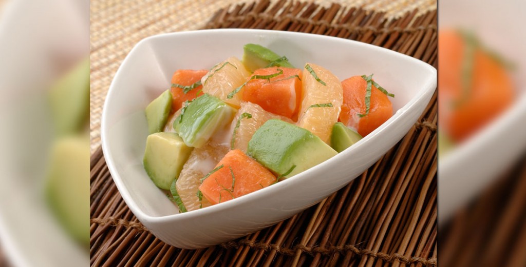 Boma’s Papaya, Avocado, and Grapefruit Salad