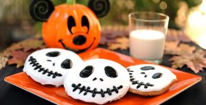 Jack Skellington sugar cookies