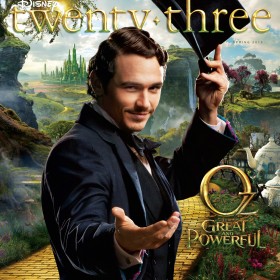 Disney twenty-three Spring 2013 cover art featuring Oz the Great and Powerful