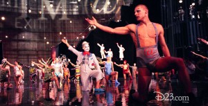 photo of entire cast of Cirque du Soleil "La Nouba"