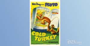 one-sheet movie poster of Cold Turkey featuring Pluto