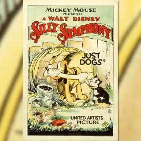 poster for Just Dogs cartoon