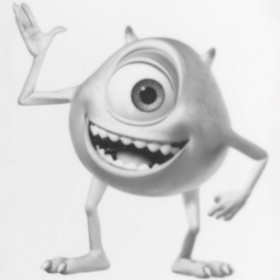 Photo of Mike Wazowski from Monsters Inc.