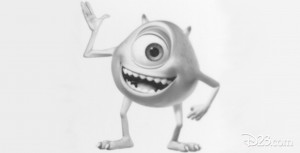 Photo of Mike Wazowski from Monsters Inc.