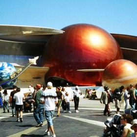 Photo Mission Space at Disneyland