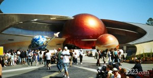 Photo Mission Space at Disneyland