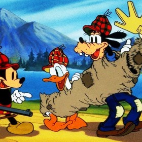 Mickey Mouse in Disney's Moose Hunters