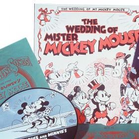 Photo of Walt Disney Album Covers