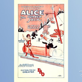 one-sheet movie poster of Alice the Lumber Jack
