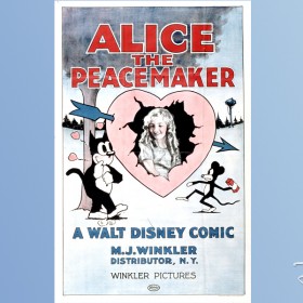 one-sheet movie poster for Alice the Peacemaker