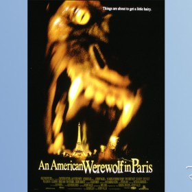 one-sheet movie poster for An American Werewolf in Paris