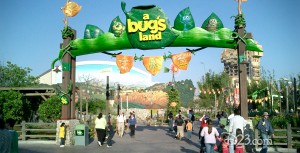 photo of entrance to a bug’s land at Disney California Adventure