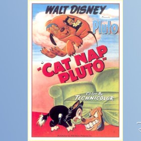 one-sheet movie poster for Cat Nap Pluto (film)