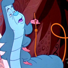 production still from animated movie Alice in Wonderland