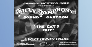 title card from the movie Cat’s Nightmare, The Copyright title of The Cat’s Out