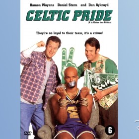 DVD movie poster for Celtic Pride (film) featuring Daniel Stern, Damon Wayans, and Dan Akroyd