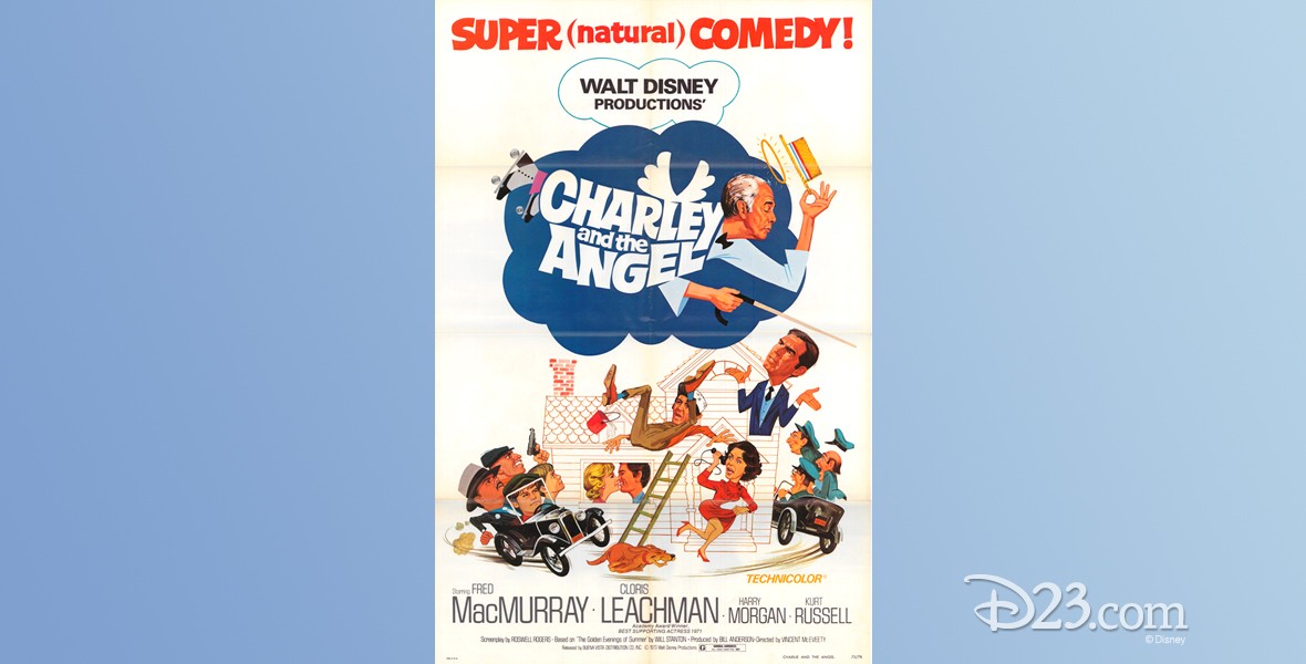 one-sheet movie poster for Charley and the Angel