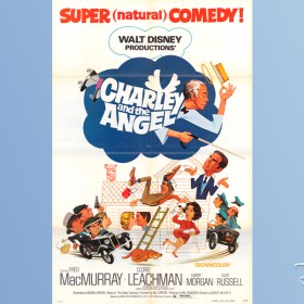 one-sheet movie poster for Charley and the Angel