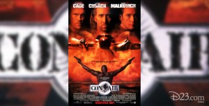 one-sheet movie poster for Con Air