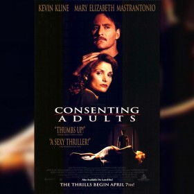 one-sheet movie poster for Consenting Adults (film)