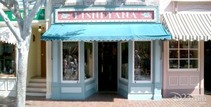 photo of entrance to Disneyana Shop in Disneyland