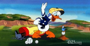 cel from animated movie Donald’s Golf Game