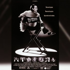 one-sheet movie poster for live-action movie Ed Wood