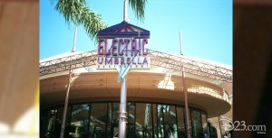 photo of exterior of Electric Umbrella at Epcot Center