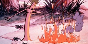 cel from cartoon Flowers and Trees