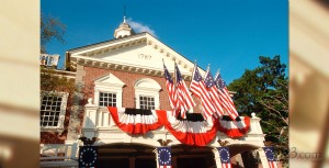 The Hall of Presidents attraction at Walt Disney World