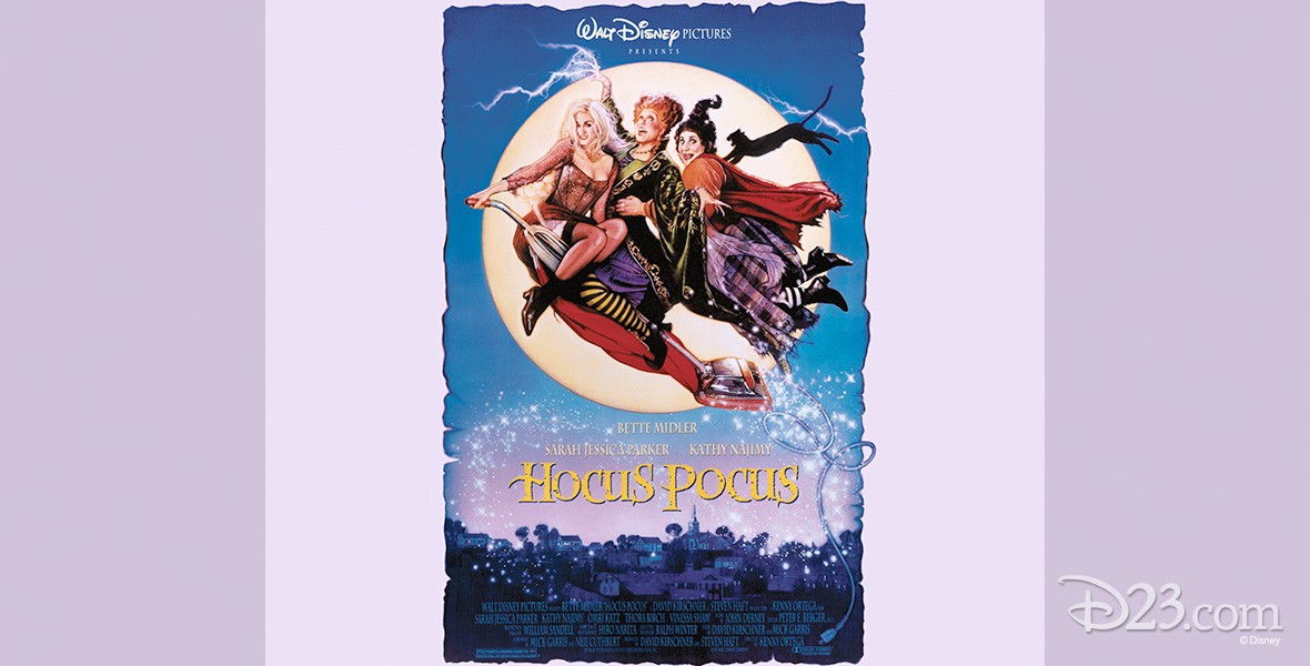 one-sheet movie poster for Hocus Pocus (film)