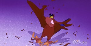 Iago from the Disney movie Aladdin