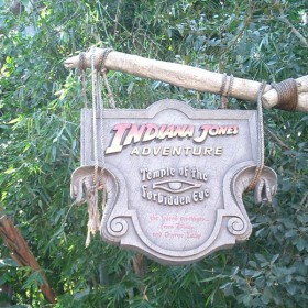 Indiana Jones Adventure attraction at Disneyland