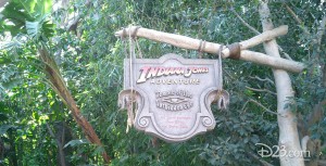 Indiana Jones Adventure attraction at Disneyland