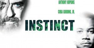 Anthony Hopkins and Cuba Gooding Jr in Instinct