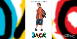 movie poster for Jack, featuring Robin Williams
