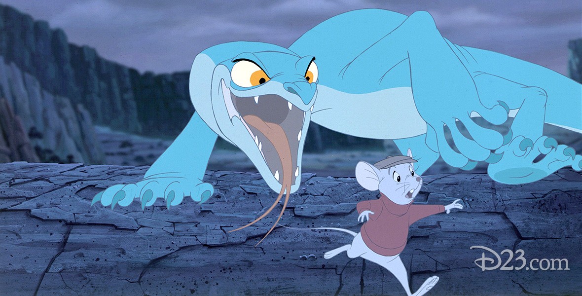 frame from The Rescuers Down Under