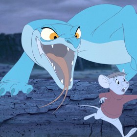 frame from The Rescuers Down Under