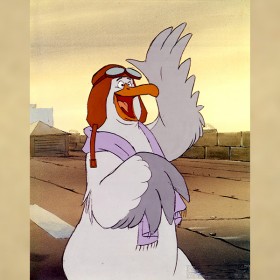 cel from animated movie The Rescuers featuring Orville