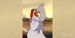 cel from animated movie The Rescuers featuring Orville