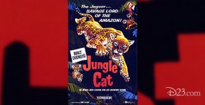 one-sheet movie poster for Jungle Cat