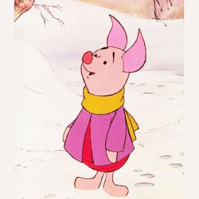 Photo of Disney's Piglet from Winnie the Pooh