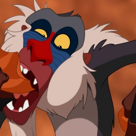 Disney Character Rafiki from the Lion King