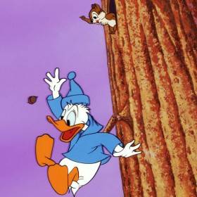 Donald Duck in Up A Tree