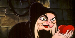 Character in Snow White and the Seven Dwarfs; voiced by Lucille LaVerne.