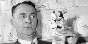 Pinto Colvig with Goofy