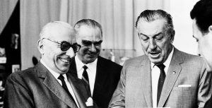 Arnoldo Mondadori with Walt Disney